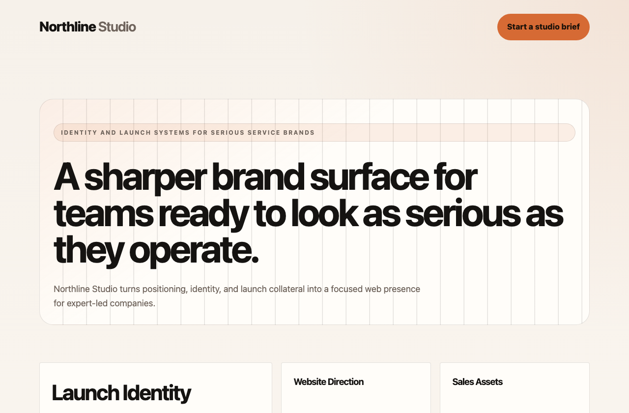 Studio template preview